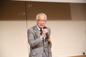 日中协会理事长白西绅一郎致辞